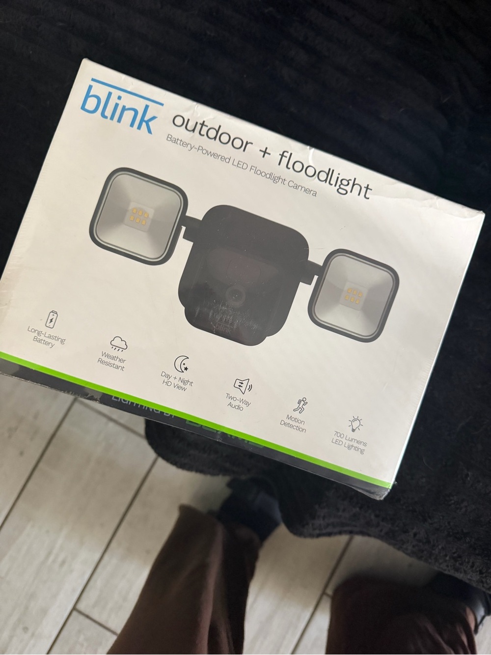 Link Outdoor + Floodlight Camera - Black